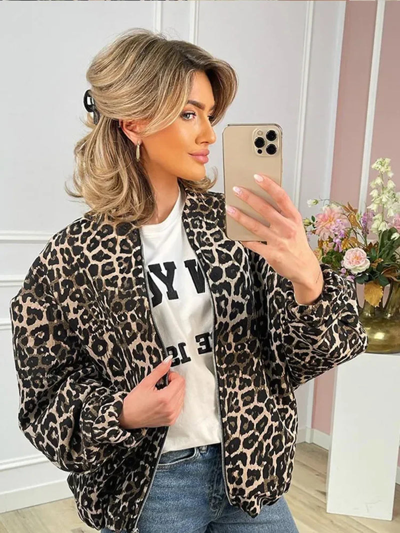 New Stylish Female Winter Warm High Street Outwear Retro Cotton Coats Women Autumn Zipper Jacket