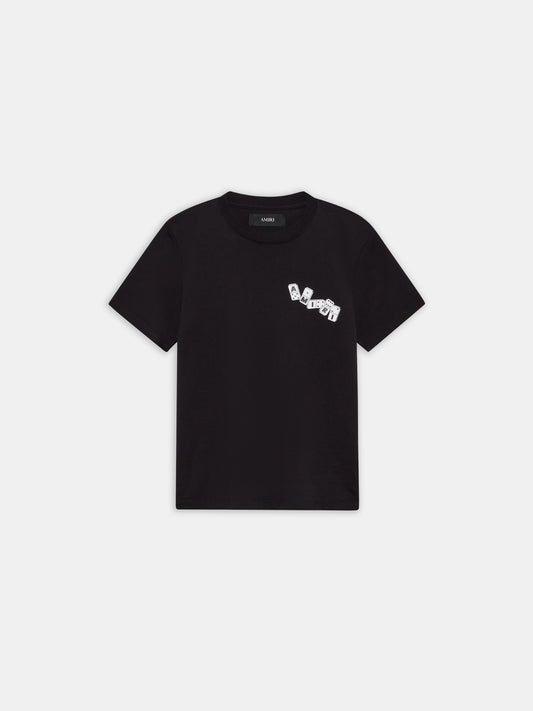 WOMEN - WOMEN'S AMIRI DOMINO TEE - Black