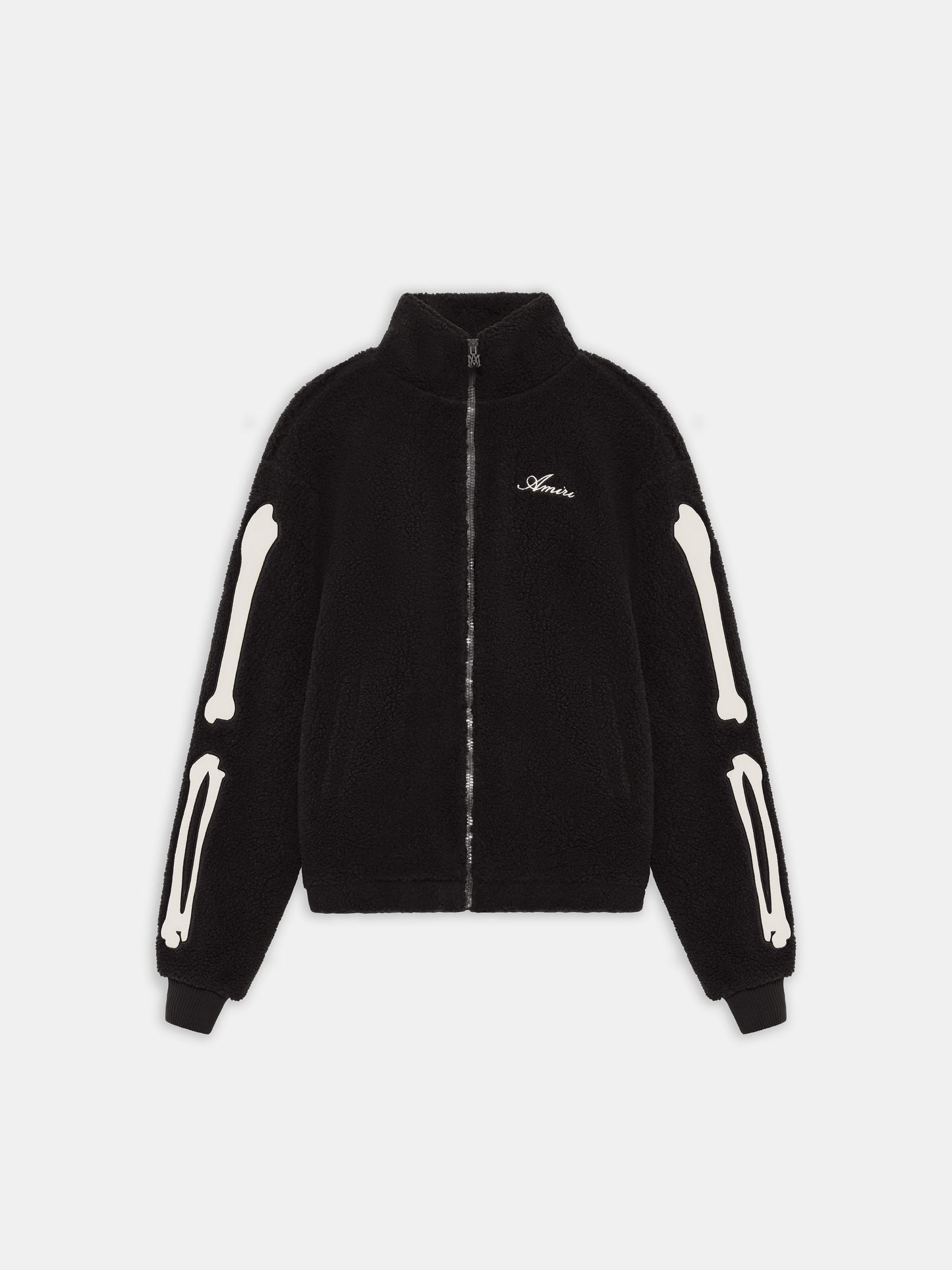 WOMEN - WOMEN'S BONES FLEECE JACKET - BLACK