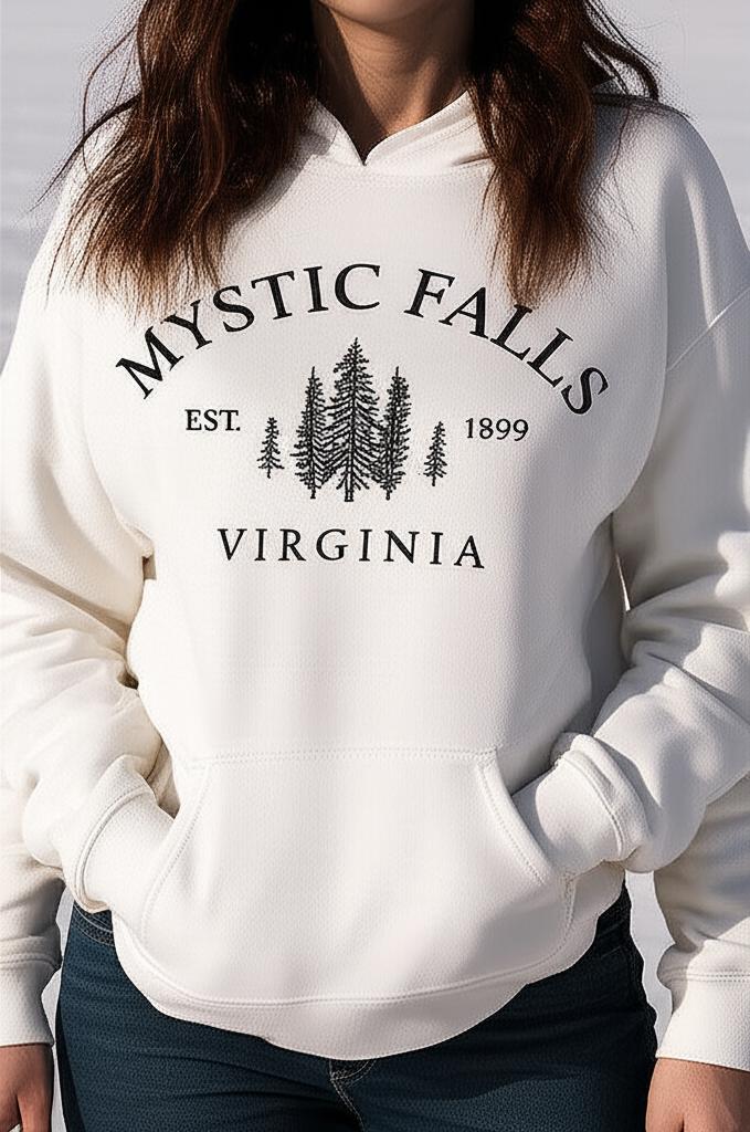 New Fusion Designed  Virginia Hoodie Salvatores Pullovers Hoodies