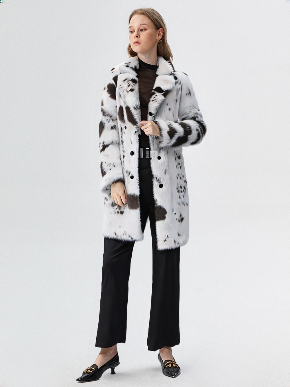 New Women Thick Winter Long Fur Jacket Coat