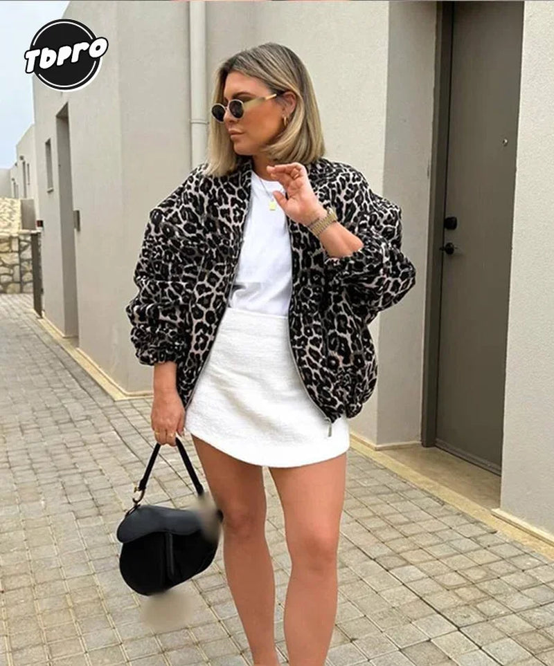 New Stylish  Female Winter Warm High Street Outwear Retro Cotton Coats Women Autumn Zipper Jacket