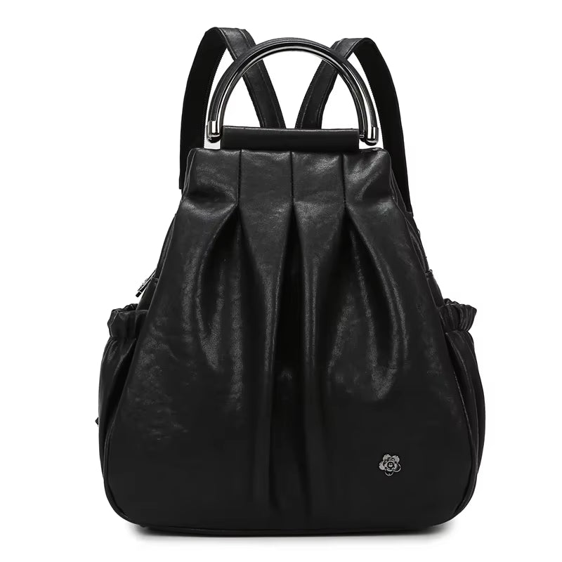 Fusion Backpack for Women Luxury Designer Rucksack Retro Style  Multi-Functional Travel Bag