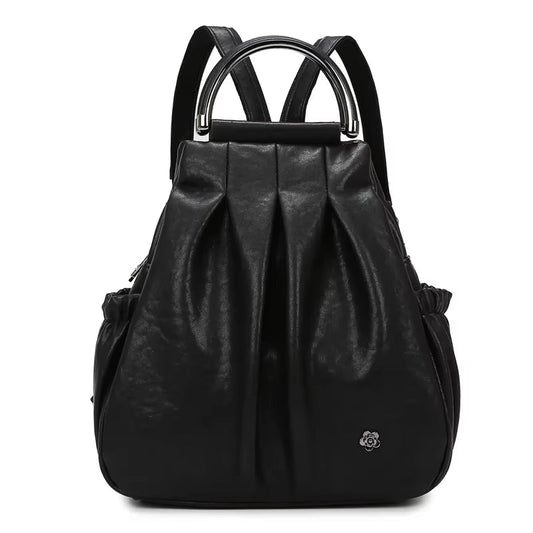 Fusion Backpack for Women Luxury Designer Rucksack Retro Style  Multi-Functional Travel Bag