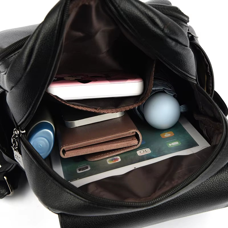 New Fashion Retro  Luxury Designer Single Shoulder Travel School Bag