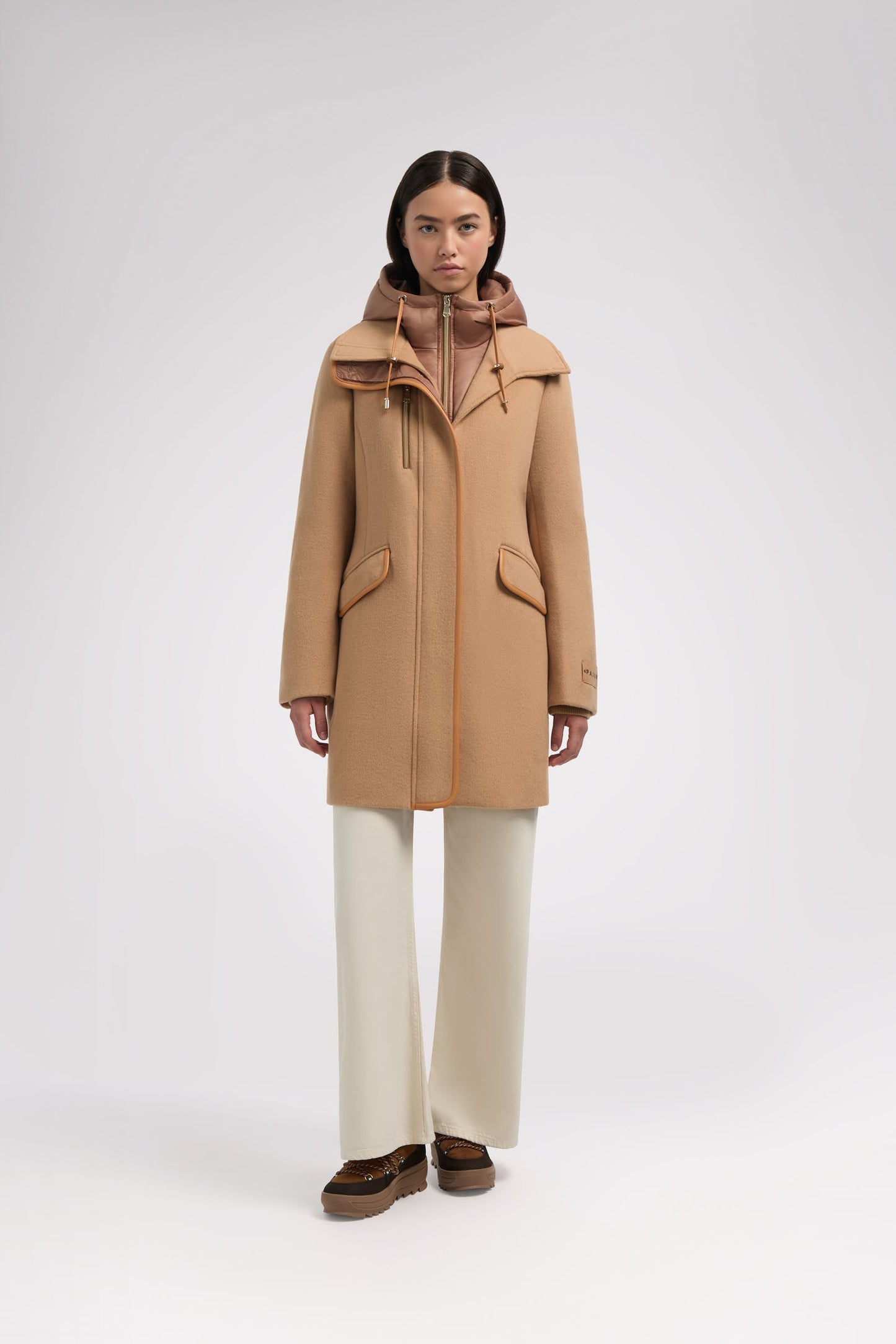 Celeste Women's Mid-Length Wool Coat