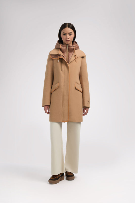 Celeste Women's Mid-Length Wool Coat