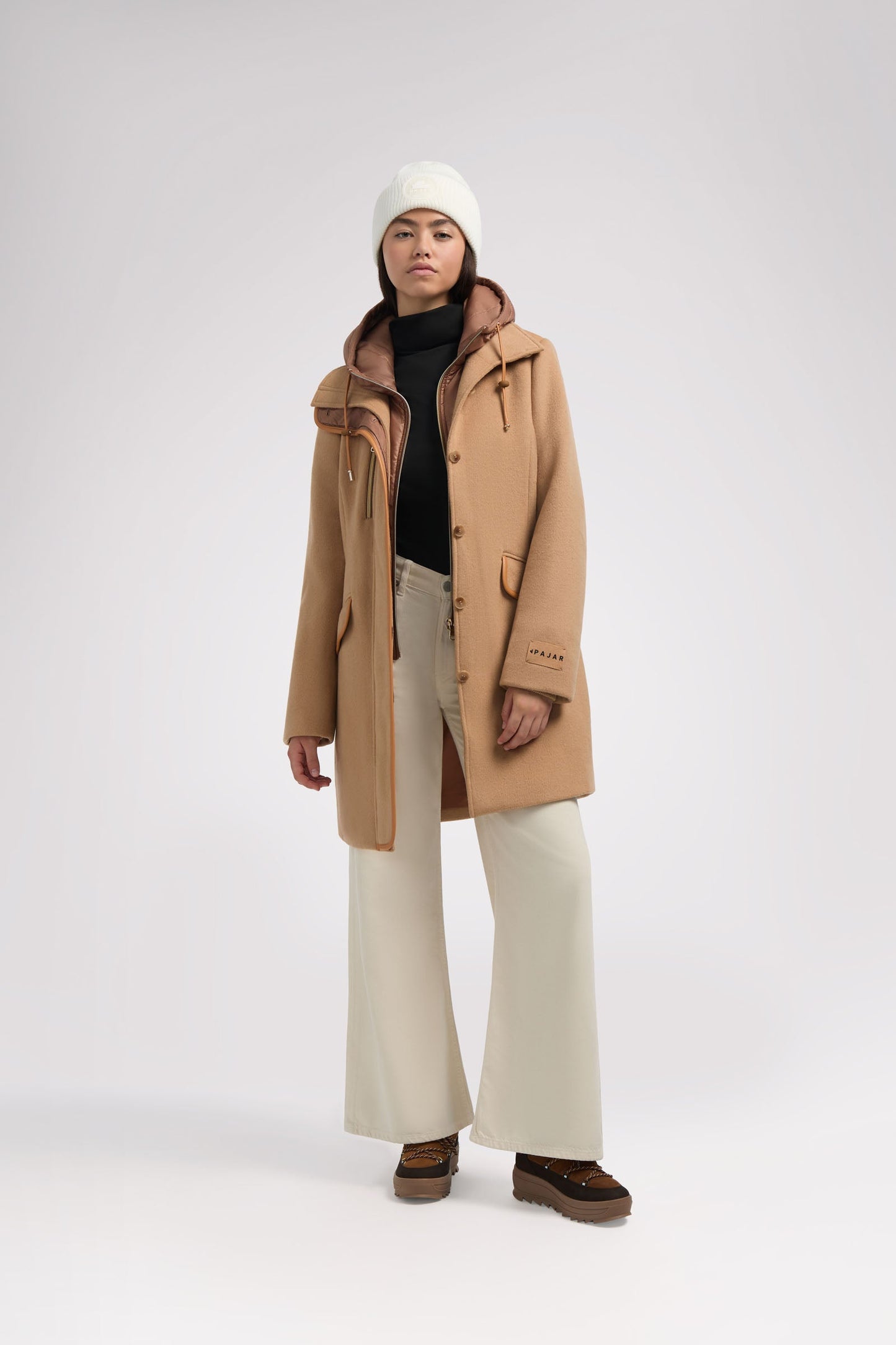 Celeste Women's Mid-Length Wool Coat