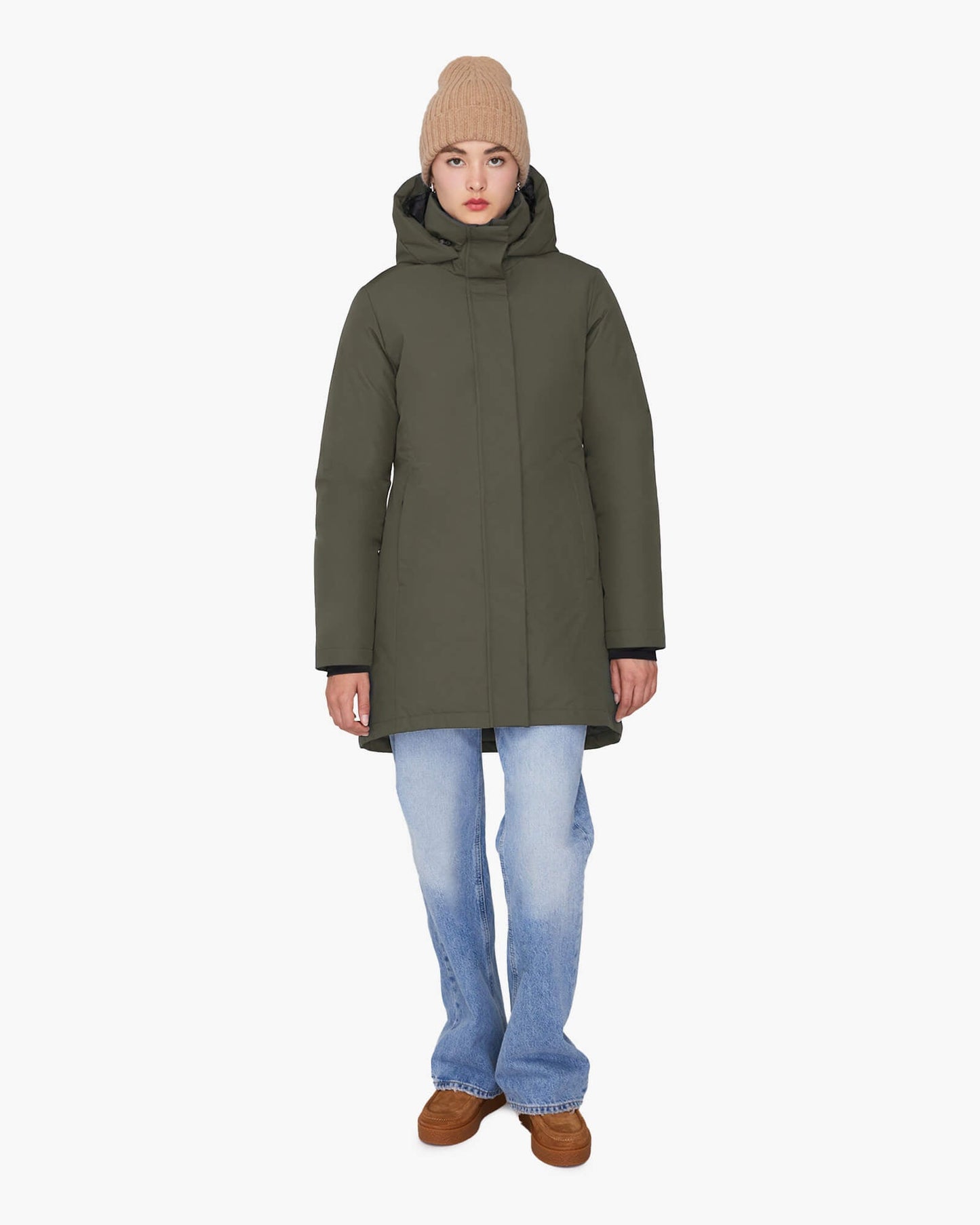 GENIA | Hooded Down Winter Jacket