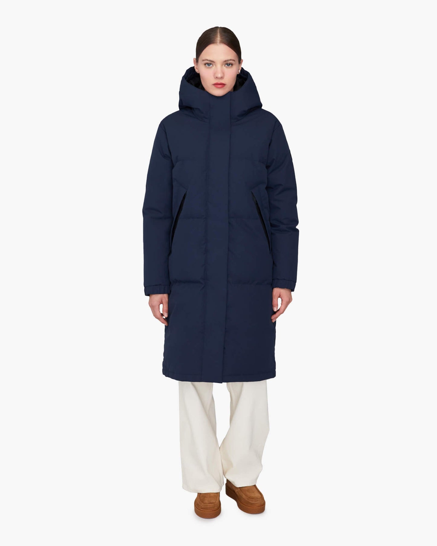 INES | Hooded Down Winter Jacket