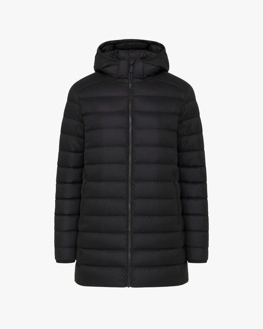 LIVIA MID | Lightweight Hooded Down Jacket
