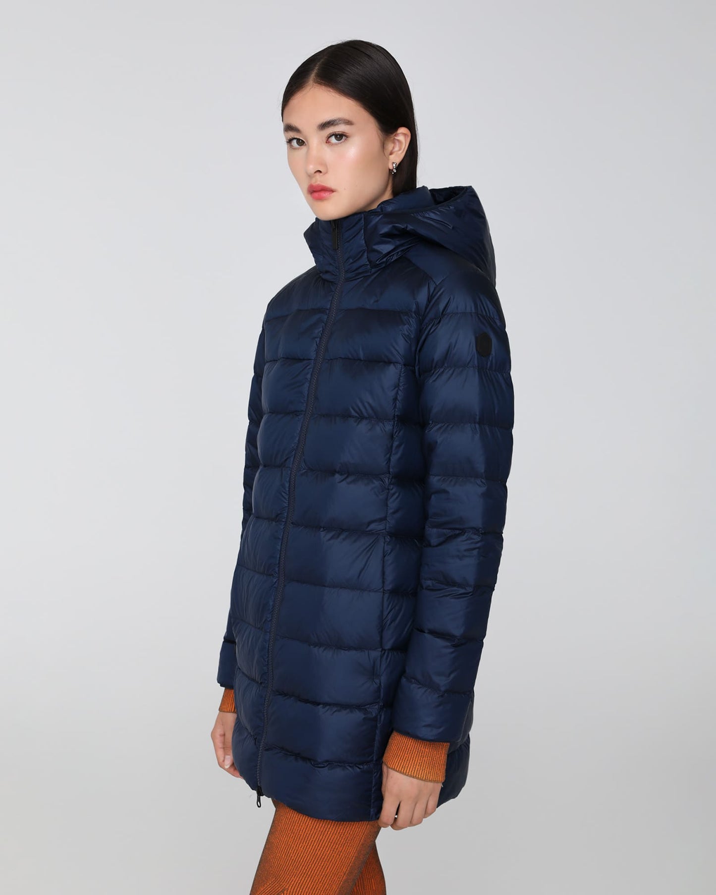 LIVIA MID | Lightweight Hooded Down Jacket
