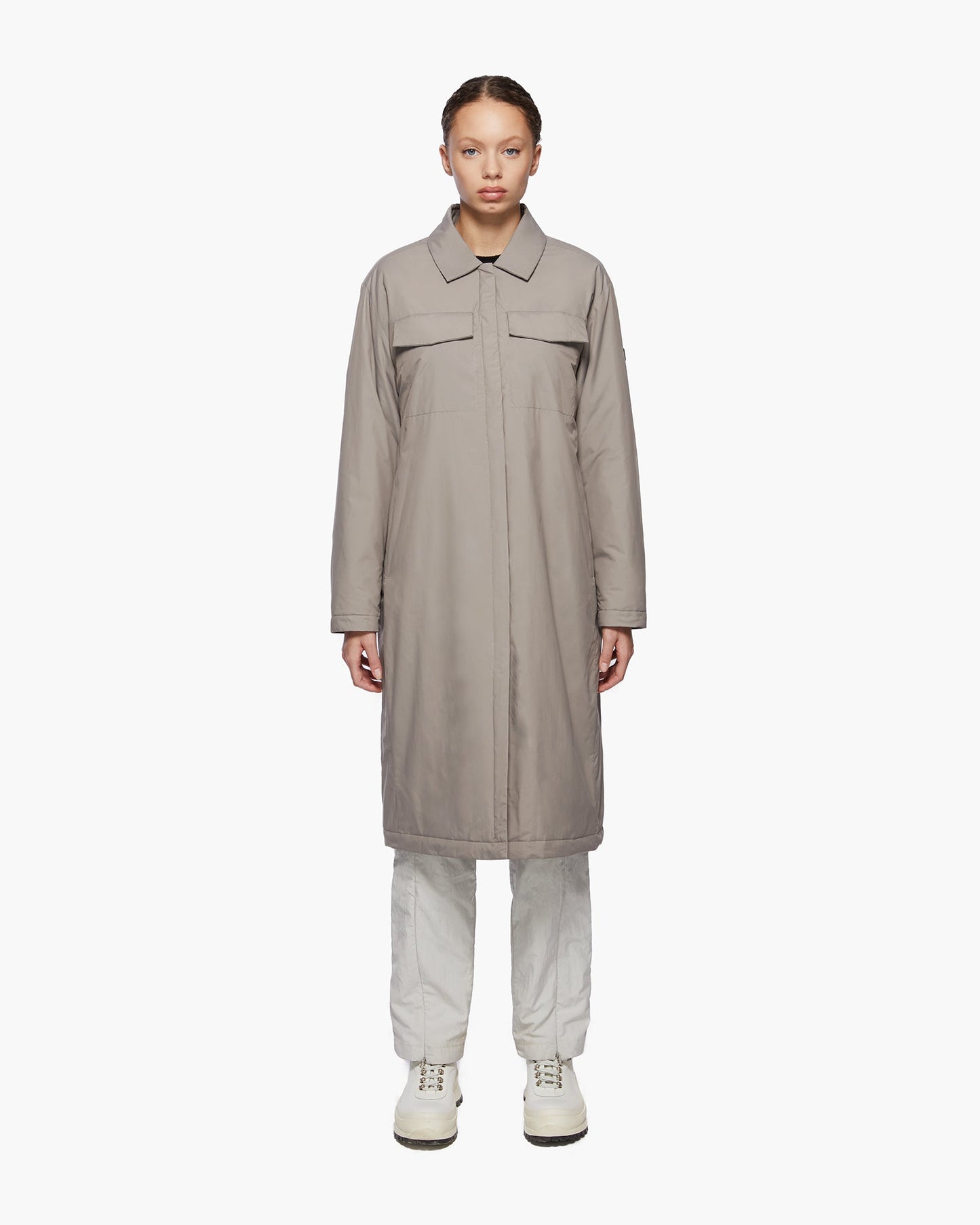 LINA | Long Insulated Shirt Jacket