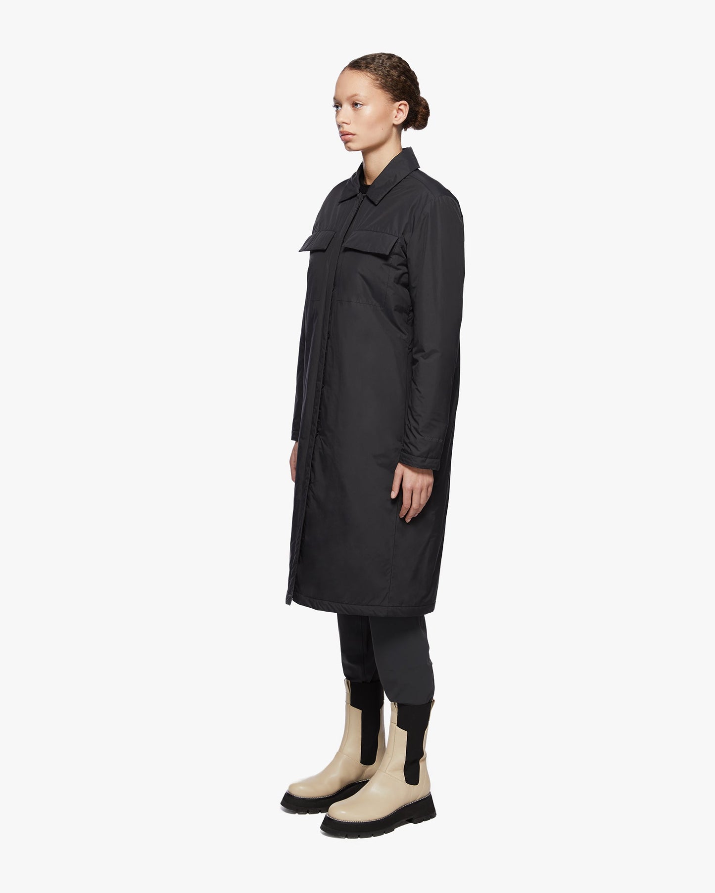 LINA | Long Insulated Shirt Jacket