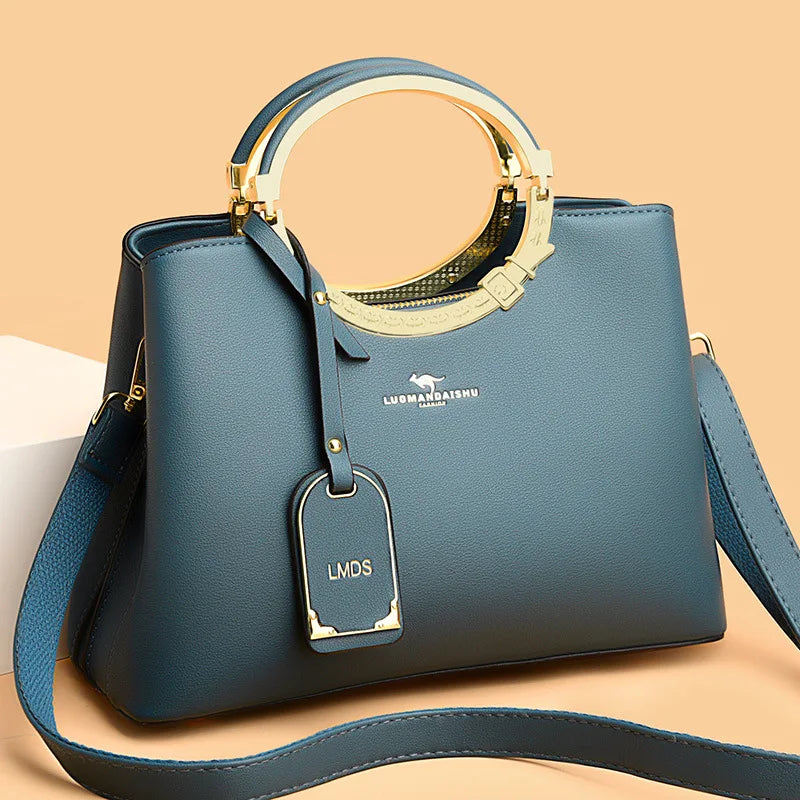 Elite New Designed 3 Layer Large Capacity Tote Bag Luxury Handbags Women Shoulder Purse Bags