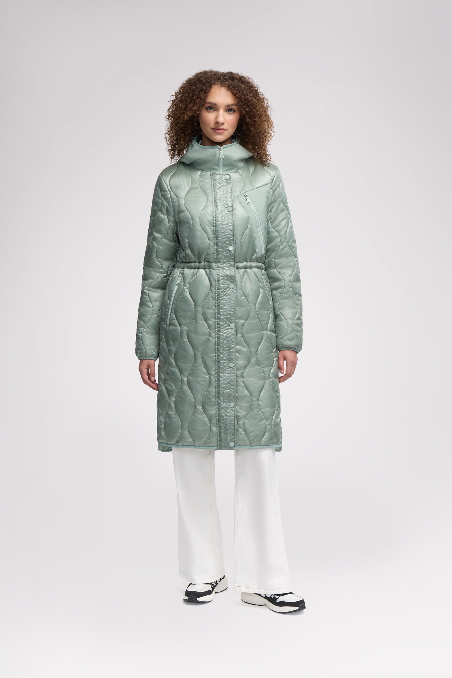Sterling Women's Onion Quilted Longline Anorak