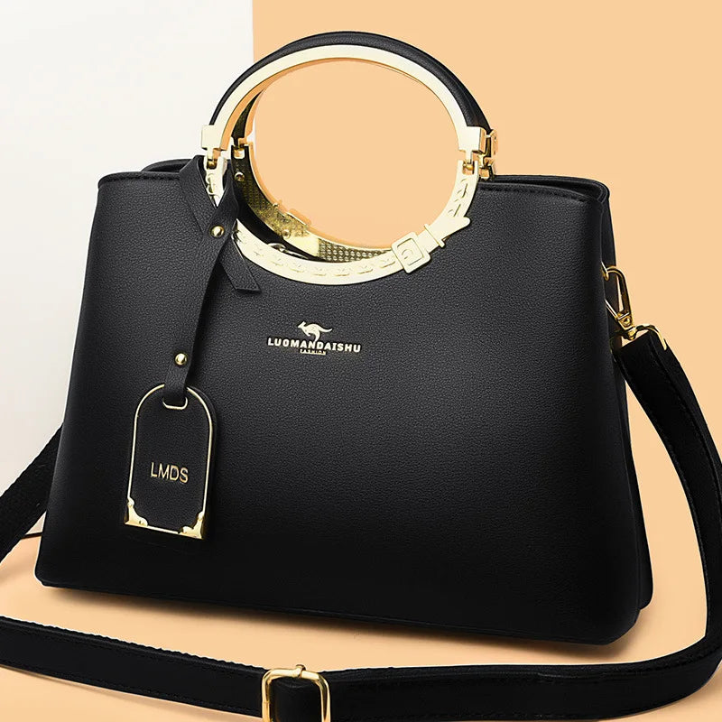 Elite New Designed 3 Layer Large Capacity Tote Bag Luxury Handbags Women Shoulder Purse Bags