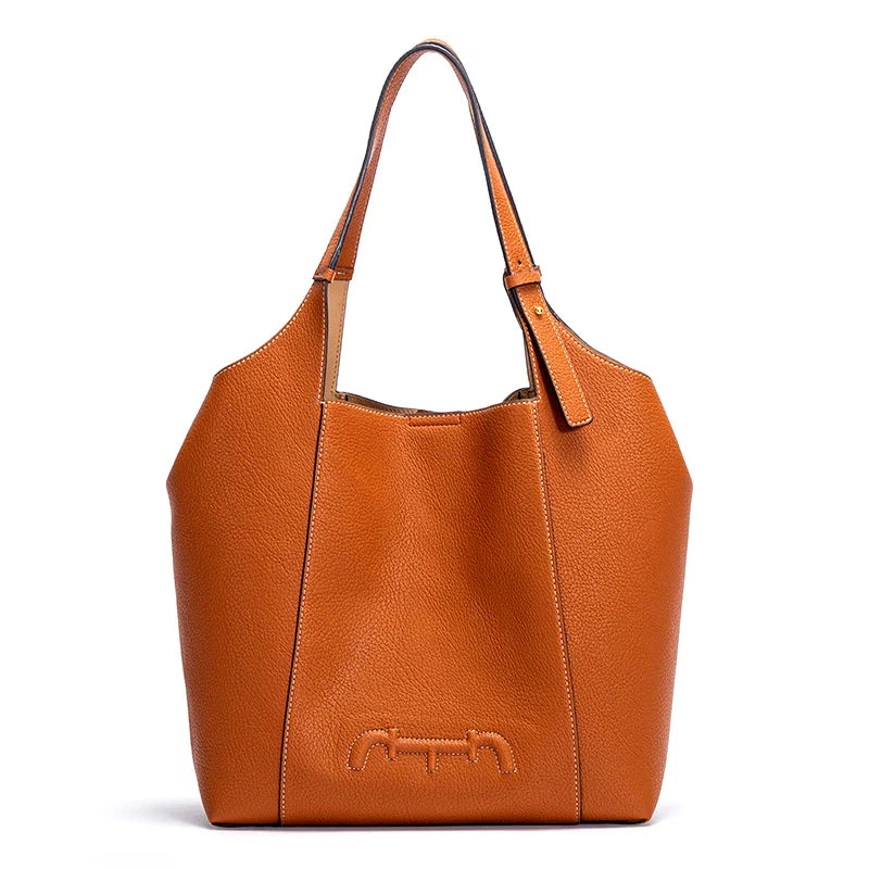 Luxury Designed New Handbag Fashion Simple Classic Style Large Capacity Commuter Wallet Women Tote Bag
