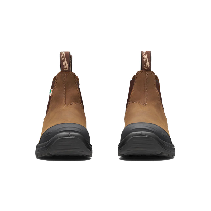 Blundstone 169 - Work & Safety Rubber Toe Cap Boot - Saddle Brown